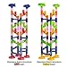 WEofferwhatYOUwant Marble Run Coaster Toy Challenge - Construction Set for Children. Twin Track Tower for Family and Friends. 122 Assembled Pieces