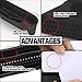 KMMOTORS Double Side Car Organizer Pocket, Dashboard Phone Holder, Console Organizer, Coin Holder, Auto Console Storage for Phones, Earphones, Sunglasses (Black)