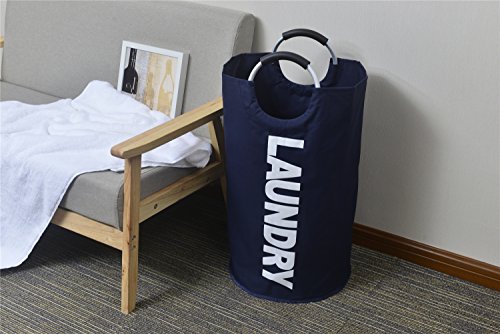 image for JBYAMUS 82L Large Laundry Basket, Collapsible Fabric Laundry Hamper, F