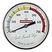 SmokeWare Temperature Gauge – 3-inch Face, 0-700°F Range, Multi-Color White, Replacement Thermometer for Big Green Egg Grills, Made in The USA