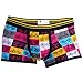 Godsen Men's 2-pack Sexy Boxer Briefs Stretchable Cotton Underwear