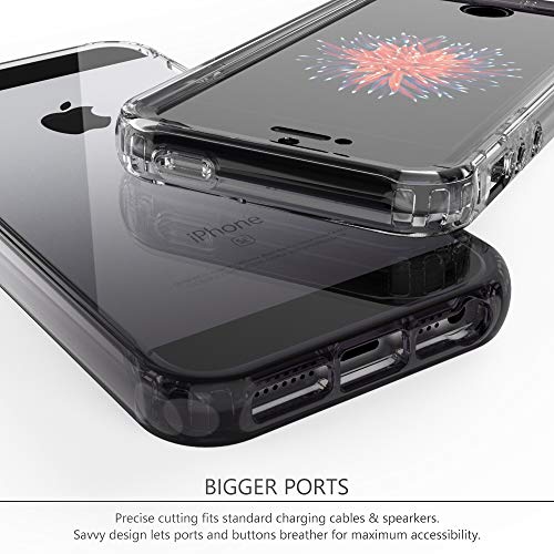 Fotosuncy Cases For Iphone 5s Gradient Color Designed For Iphone Se Case 16 Hybrid Dual Layer
