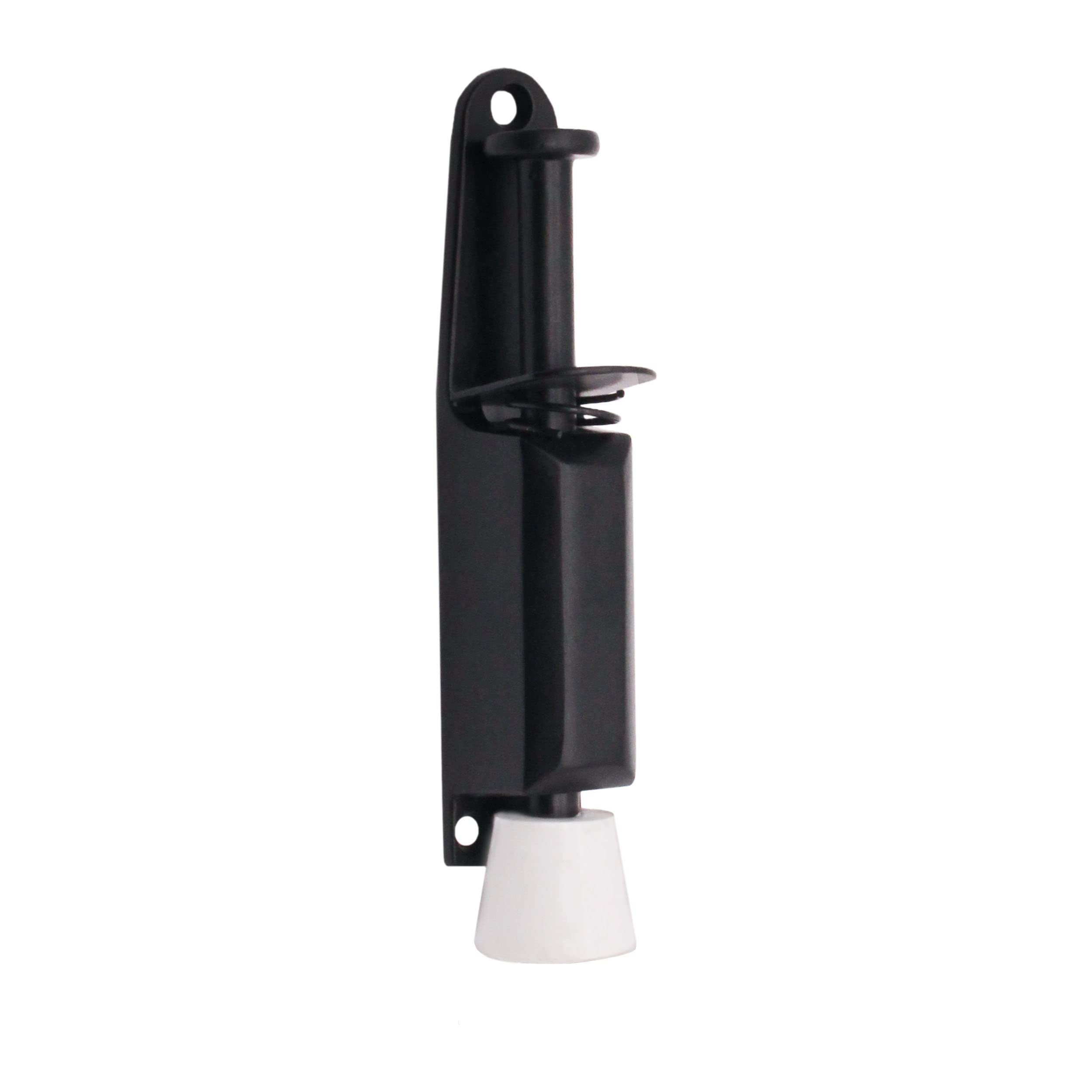 EAI Door Stop Holder Kick Down Up to 40mm Door Gaps - Matt Black