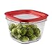 Rubbermaid Premier Easy Find Lids Food Storage Containers, 7 Cup, Racer Red