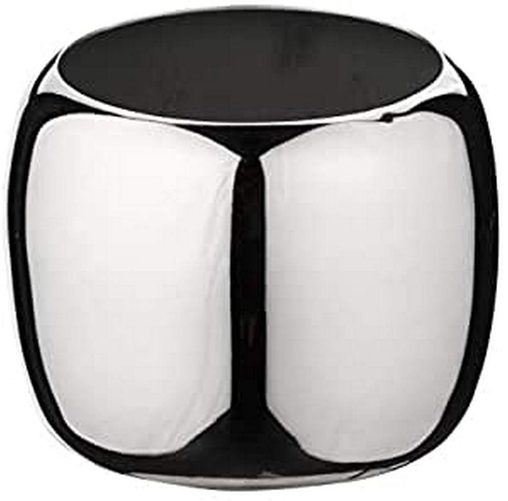 Café Olé Universal Range 9000 Series Stainless Steel Sugar Bowl, 18/10 Premium Material with Stunning Mirror Finish 8oz (226g) Capacity, Black