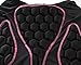 OHMOTOR 3D Padded Protective Shorts Hip Butt EVA Pad Short Pants Heavy Duty Protective Gear Guard Drop Resistance for Ski Skiing Skating Snowboard Cycling (Pink - for Women, S)