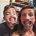 HOWADE Mouth Guard Challenge Game ,Speak Fun Game 8 pcs Cheek Retractor Mouthpiece Game Phrase Card for Family and Party Game