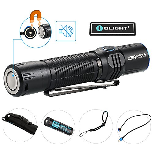 Bundle: olight m2r tactical flashlight cree led 1500 lu…