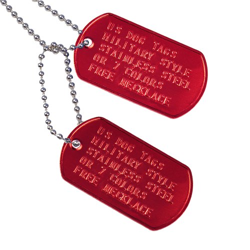 red dog tags