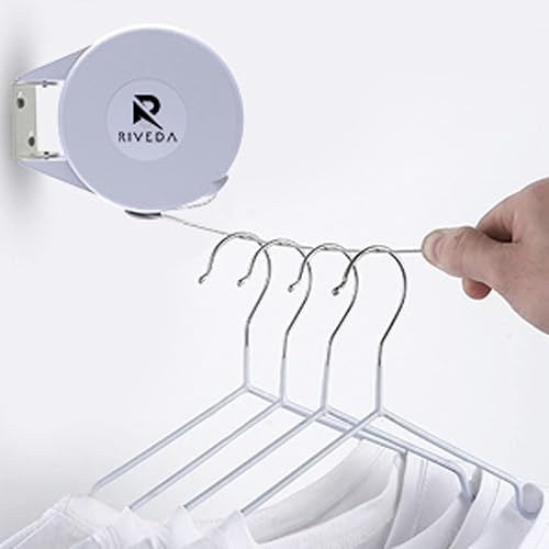 Retractable Clothesline Portable Heavy Duty Indoor and Outdoor