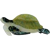 Aurasnap Turtle Hair Claw Clip - Acetate Claw Clip for Women, Non-Slip Hair Clips Strong Hold for Thin/Thick Hair, Cute Sea Animal Design Hair Accessories (Green turtle)