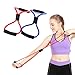Odowalker Resistance Bands Figure 8 Exercise Band Resistance Fitness Equipment Tool for Back Shoulder Neck Stretching Yoga Bands Exercise Loop for Home Workout(Delivery Random Color)