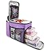 HemingWeigh Reusable Insulated Lunch Box - Durable Lunch Bag Cooler w/Spacious Storage Compartments - Includes 3 Food Storage Containers & Ice Pack (Eggplant)