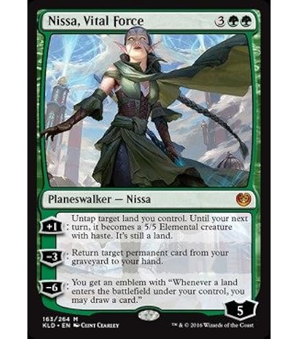 Amazon.com: Magic The Gathering - Nissa Revane (170