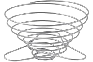 Collapsible Coffee Filter Holder (304 Stainless Steel) - Foldable for Camping/Hiking, Portable Pour Over Accessory (Silver)(L