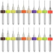 Micro PCB Bohrer Aus Wolframhartmetall – 0,1mm Bis 3,0mm, Für CNC, Dremel & Feine Arbeiten, Präzise & Langlebig