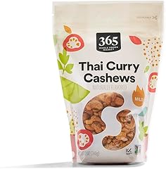 365 by Whole Foods Market, Thai Curry Cashews, 12 Ounce