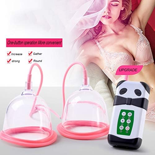 Electric Breast Enhancement Instrument, Breast Sagging Enlargement Home Breast Augmentation Machine, 3 Speed Adjustment Large Capacity Battery