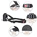 FOMATE Dog Muzzle, Quick fit Gentle Head Collar Walk Training Loop Stop Pulling Halter, Black Small