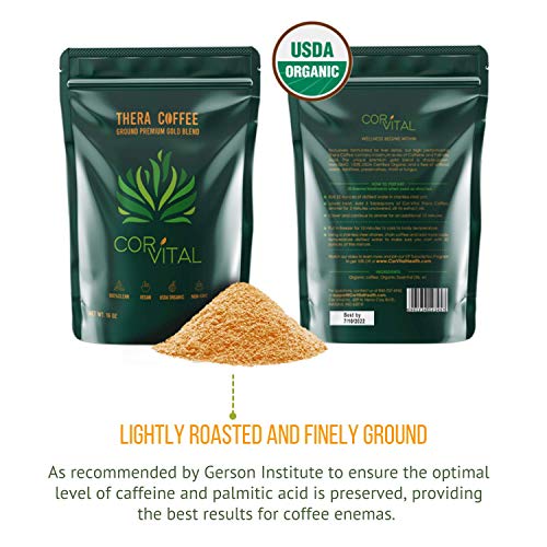 CorVital 5lb Coffee Enema Best Organic Coffee For Enema Organic