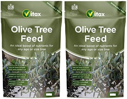 Vitax Olive Tree Feed 900g Pack of 2 Organic Plant Fertiliser