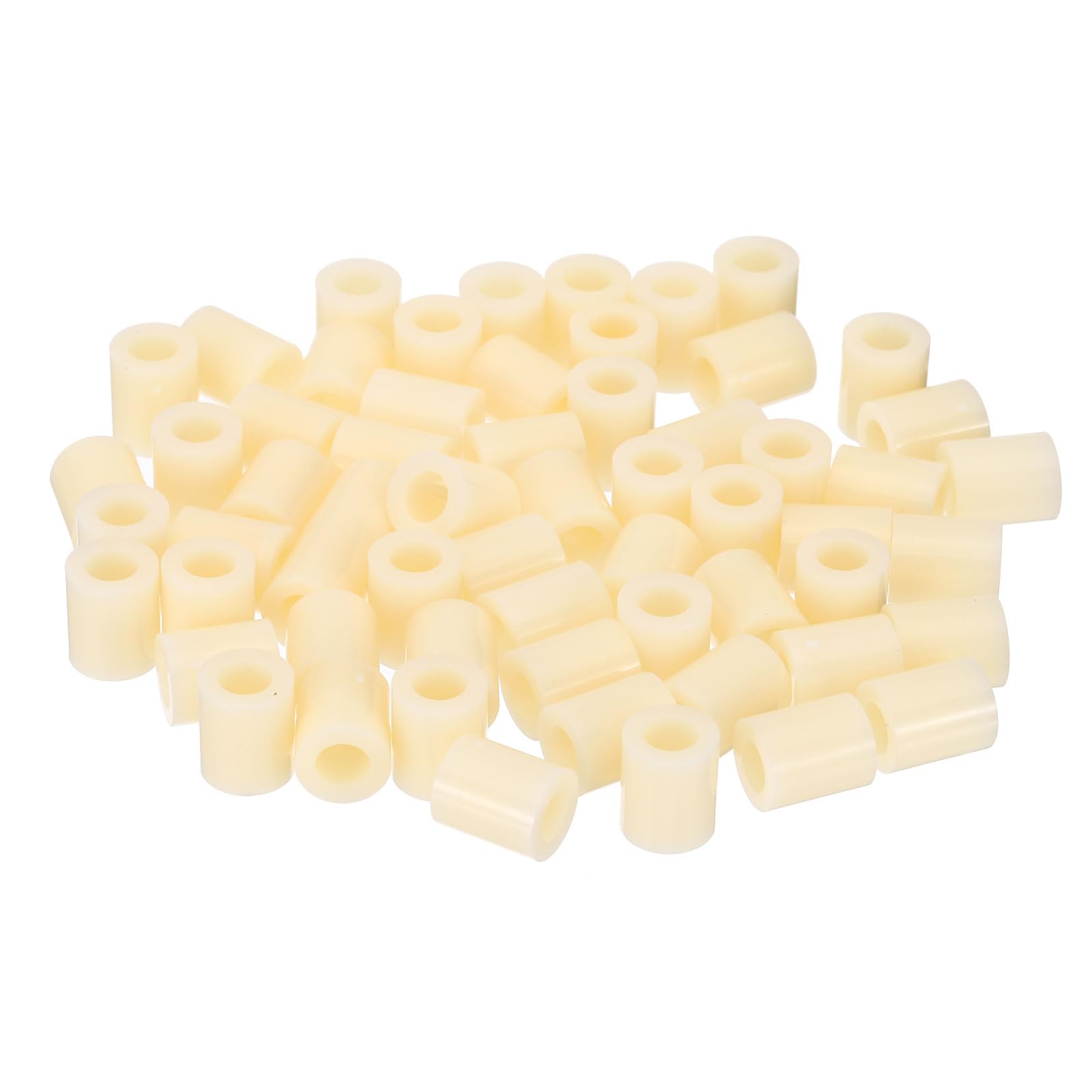PATIKIL M6 Round Spacer Washer Set, 120 Pcs ABS Plastic Spacer Washer 6.2mm ID, 11mm OD, 15mm Length for M6 Screws — image 1