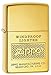 Zippo Logo Pocket Lighter, High Polish Brass