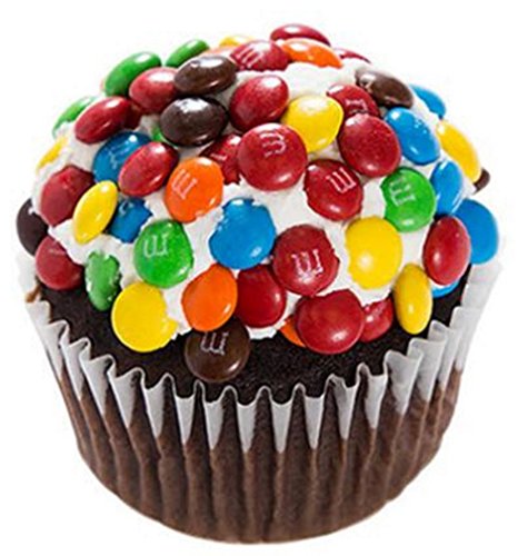 M&M's Cupcakes - Dessert - Chocolate Cake - 12 Pack - Baked Fresh Day of Order