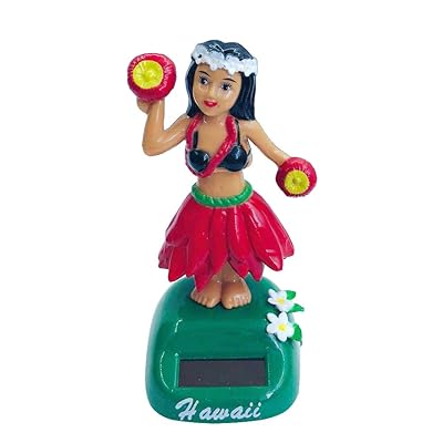 Amosfun Solar Powered Hawaiian Hula Girl Car Kenya Ubuy