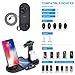 Wireless Charger 3 in 1 Wireless Charging Stand Apple Watch Fast Charging Station QI Wireless Charging Station Placement for Airpods Compatible with iPhone Xs XS MAX XR X 8 8Plus AirPods Apple Watch