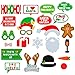 Christmas Inflatable Frame and Photo Booth Props – NO DIY Required Attached to The Stick – Fun Holiday Party Decorations for All Family – Great Theme Party Kit (Christmas Props)