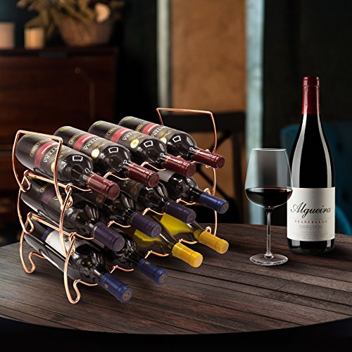 1 Sorbus+3+Tier+Stackable+Wine+Rack