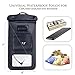 Yomole oki98i Waterproof Case, Cell Phone Universal Dry Bag Pouch with Headphone Jack for Apple iPhone 7/6 Plus/Samsung S8 etc. Smartphone Devices, Black