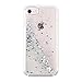 uCOLOR Silver Glitter Case Compatible with iPhone SE 3 (2022)/ iPhone 8/7/6S/6/SE 2nd 2020 4.7
