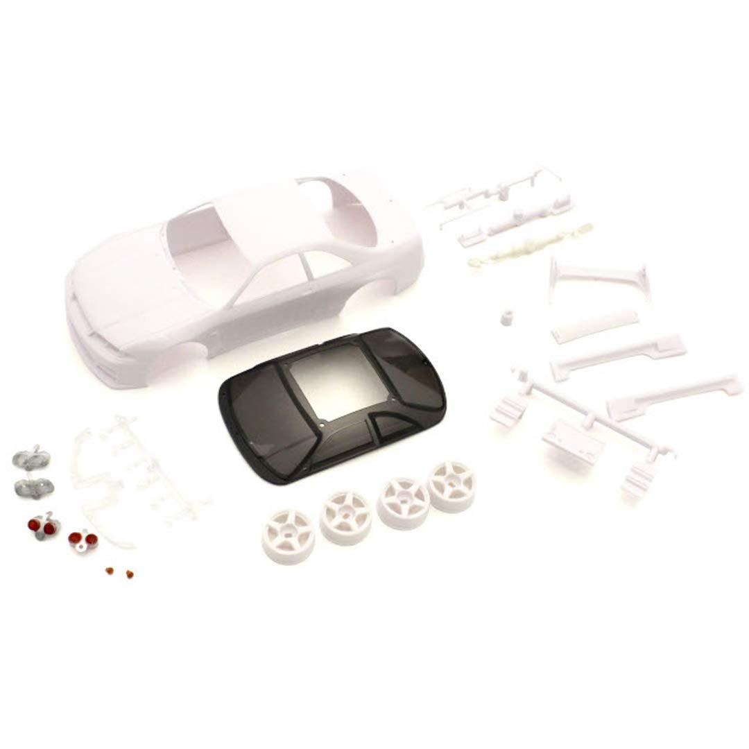 Photo 1 of Kyosho MZN197 Nissan GT-R NISMO R33 White Unpainted Body Set w/Rim for AWD