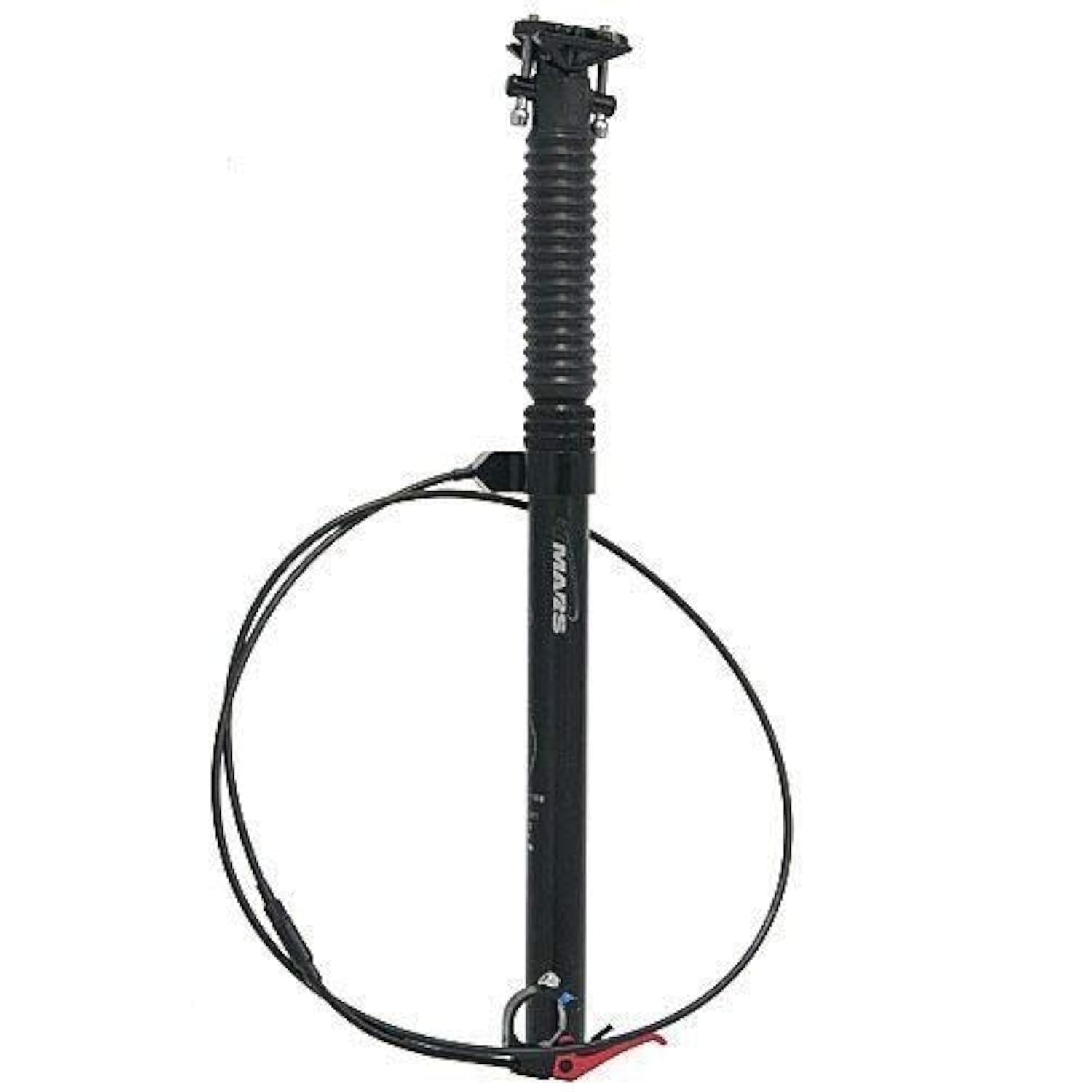 TMARS 419S Mechanical Drop Seatpost, 27.2x445mm 55/110mm Travel, Black , ST1446