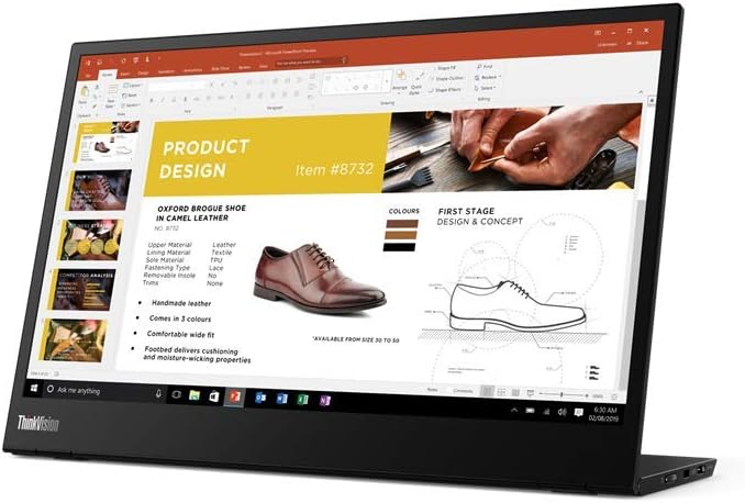 Lenovo ThinkVision M14 14inch LCD 300 Nits Mobile USB-C Monitor