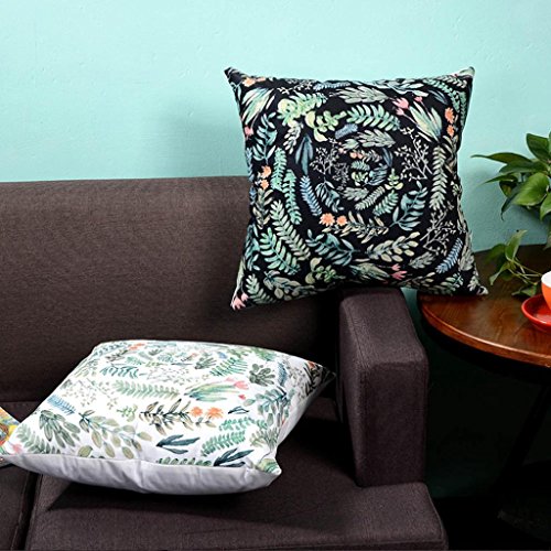 image for Woaills Ultra-Velvet Square 18 X 18 Inches Pillow Case, Removable Wash