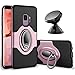 Samsung Galaxy S9 Case - eSamcore Ring Holder Kickstand Cases + Dashboard Magnetic Phone Car Mount [Rose Gold]