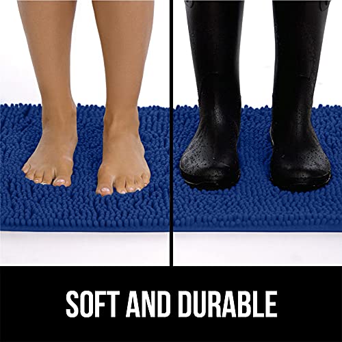 Gorilla Grip Indoor Durable Chenille Doormat, 30x20, Soft Absorbent Mat