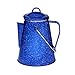 Stansport Enamel 8 Cup Percolator Coffee Pot with 4 Mug Set