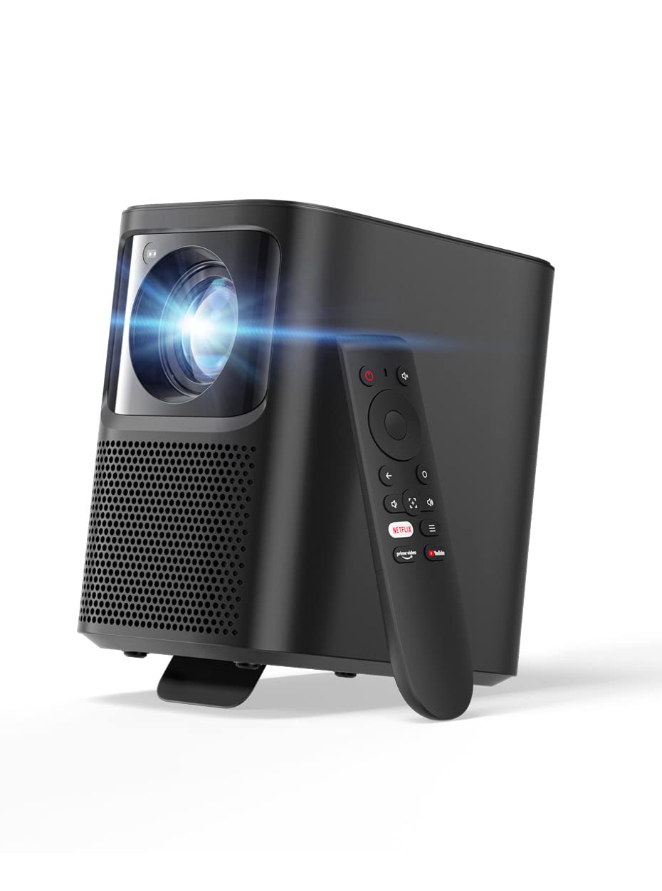 Bluetooth Projector, Emotn N1 Netflix Officially-Licensed Smart Projector, Native 1080P Movie Projector with 5G Wi-Fi and Bluetooth 5.0, Autofocus Auto Keystone, 120