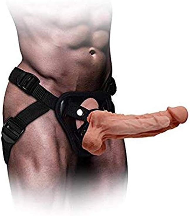 Perfect Size Male Stráp ǒn Hǒllǒw for Adult Men Women Couple Waterproof Brown Only Sold by"Funny Shop US"
