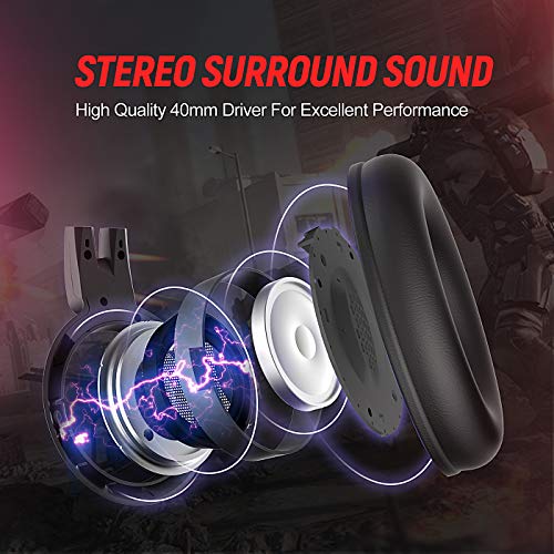 SOMIC Stereo Gaming Headset for Xbox one, PS4, PS5, PC, Phone 3.5mm