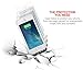 PowerBear iPhone 5SE / 5S / 5C / 5 Extended Rechargeable Battery Case [4000mah] Built in USB Power Bank Capacity (Up to 2.5X Extra Battery) - White [24 Month Warranty and Screen Protector Included]