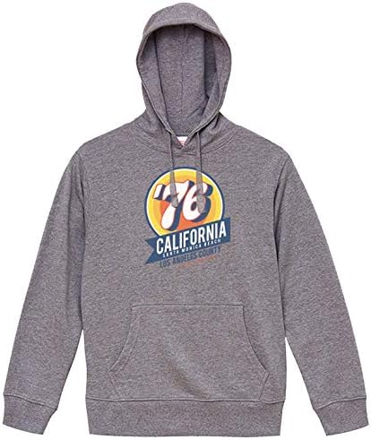 Amazon Lindwurm パーカー メンズ プルオーバー スウェット レディース トレーナー 長袖 フード付き おしゃれ カリフォルニア ナンバー レトロ アメリカン アメカジ 男女兼用 プリントパーカー トレーナー パーカー 通販
