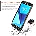 NageBee Galaxy J7 Sky Pro Case, J7 Prime / J7 Perx / J7V / Halo Case w/[Tempered Glass Screen Protector], Belt Clip Holster Defender Heavy Duty Shockproof Combo Rugged Case for Samsung J7 2017 -Camo