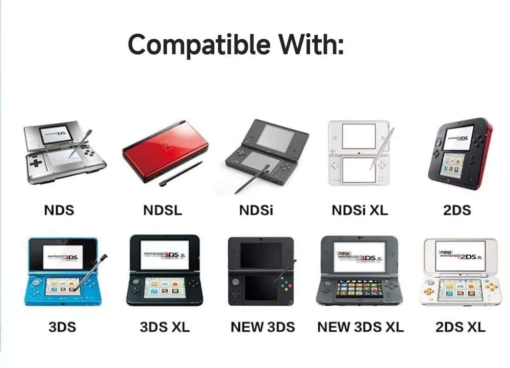 CEZLTONSH 2025 Super Combo Retro Cartridge Compilation Card Compatible with DS DSI 2DS 3DS DSIXL New 2DSXL New 3DSXL (208 Edition)