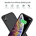 Battery Case for iPhone Xs Max, 6200mAh Upgraded Protective Charging Case Rechargeable External Battery Pack for iPhone Xs Max Portable Charger Case Backup Power Cover [6.5 inch] (Black)