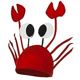 Crab Hat - Red W40S18A